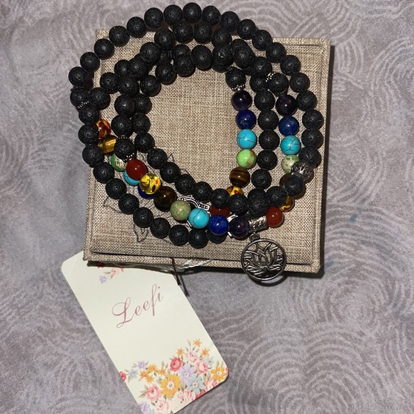 NIB Beautiful Mala Chakra Beads - Picture 4 of 4
